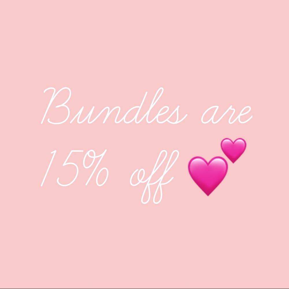 Make your bundles ladies 💖